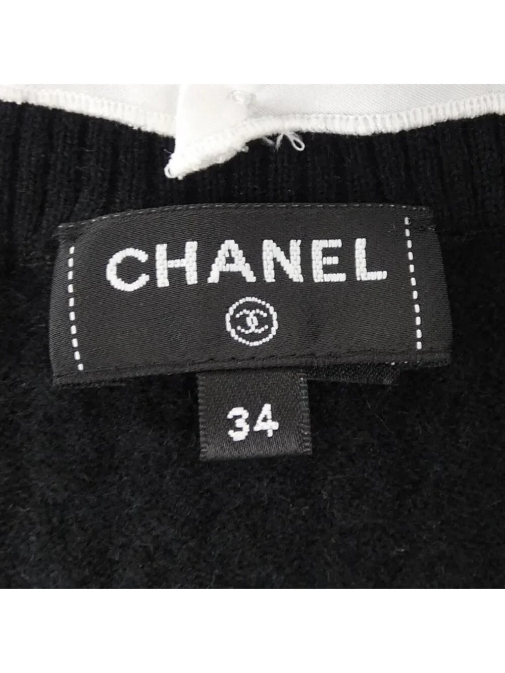 Chanel Knit Sweater Black